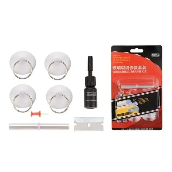 Kit Reparador De Parabrisas En Caja